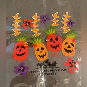 Halloween clear plastic tote backpack bag Suzanne Jennerich design Hawaii 🎃 👻